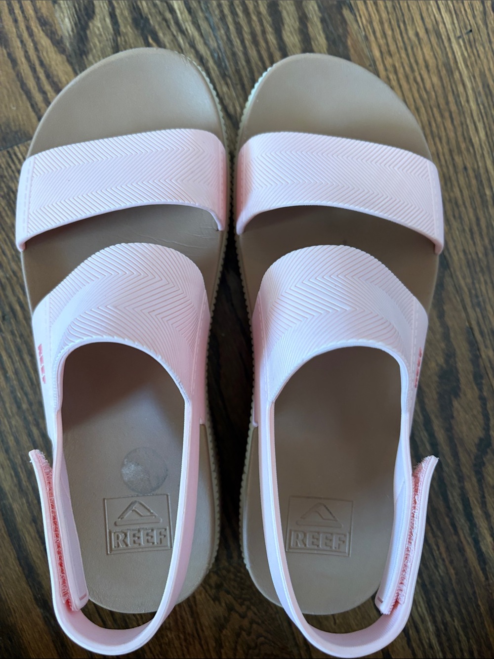 Reef Women's Light Pink Platform Slingback Sandals - Picture 2 of 5